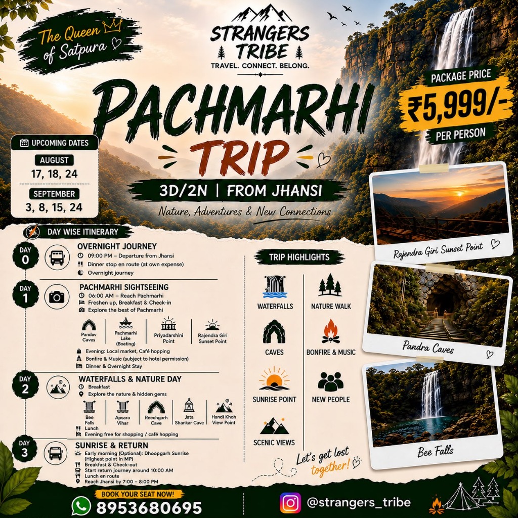 Pachmarhi Trip (Queen of Satpura)